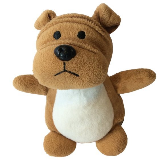 Chelsea Teddy Bear Bull Dog Plush Animal - Picture 1 of 5